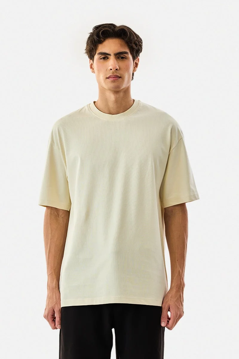 سنيتش تيشيرت قطني مطبوع كبير الحجم